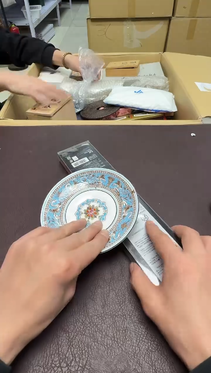 手工艺品钧瓷风**走251