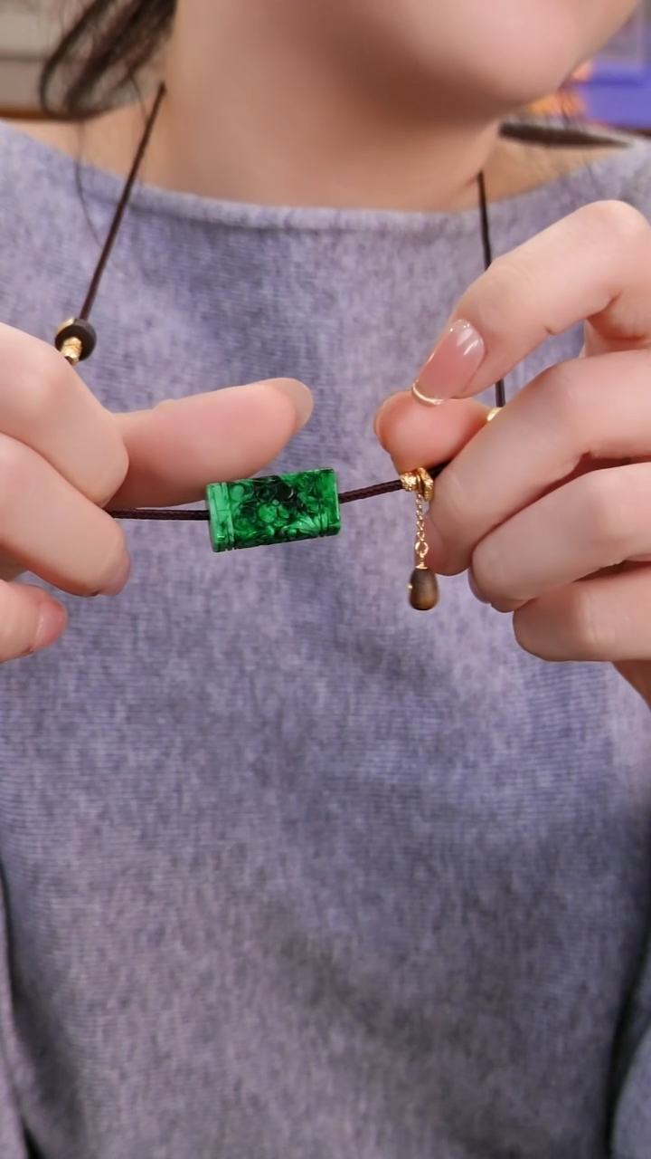 颈饰未镶嵌翡翠国风