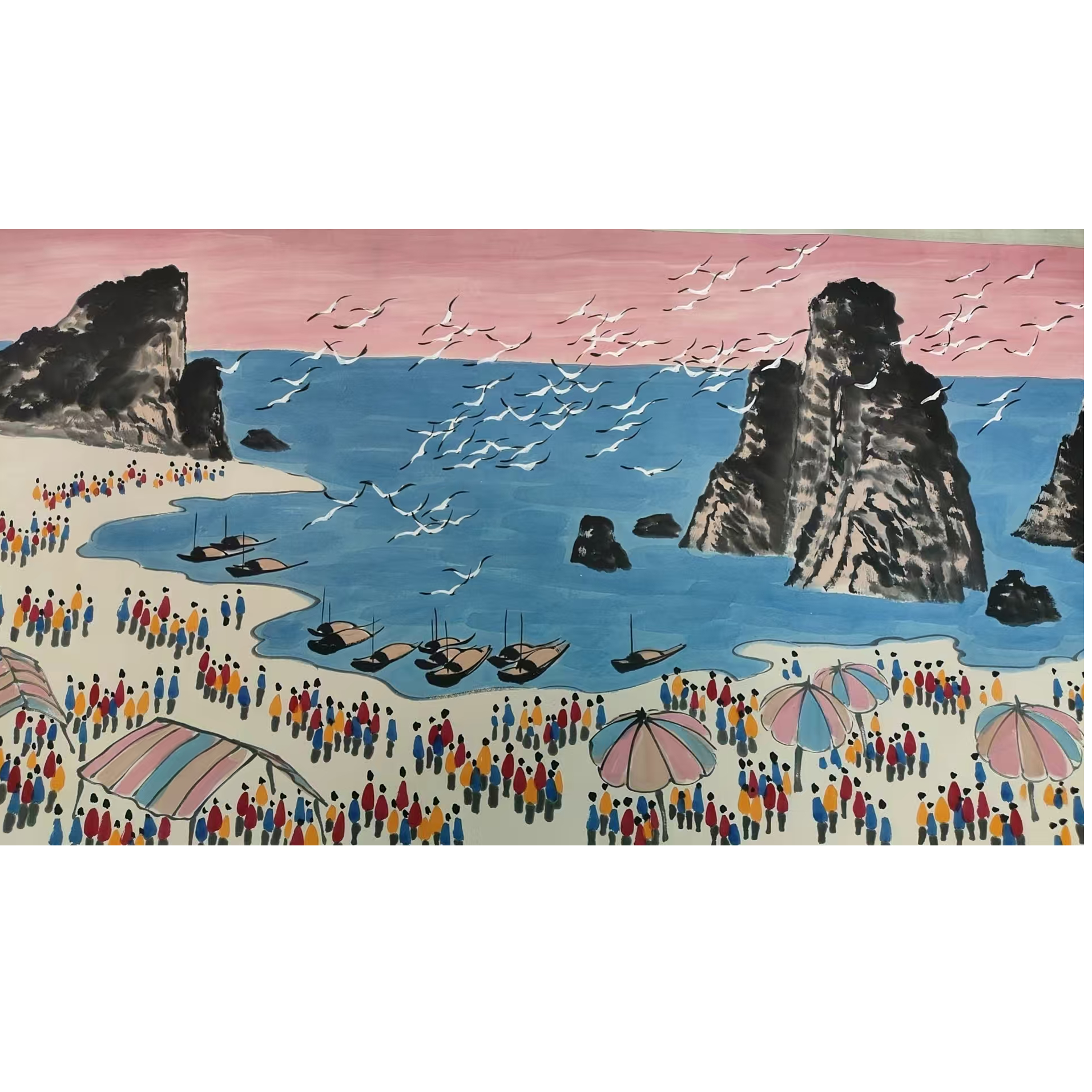 吴老款山水画片180/95