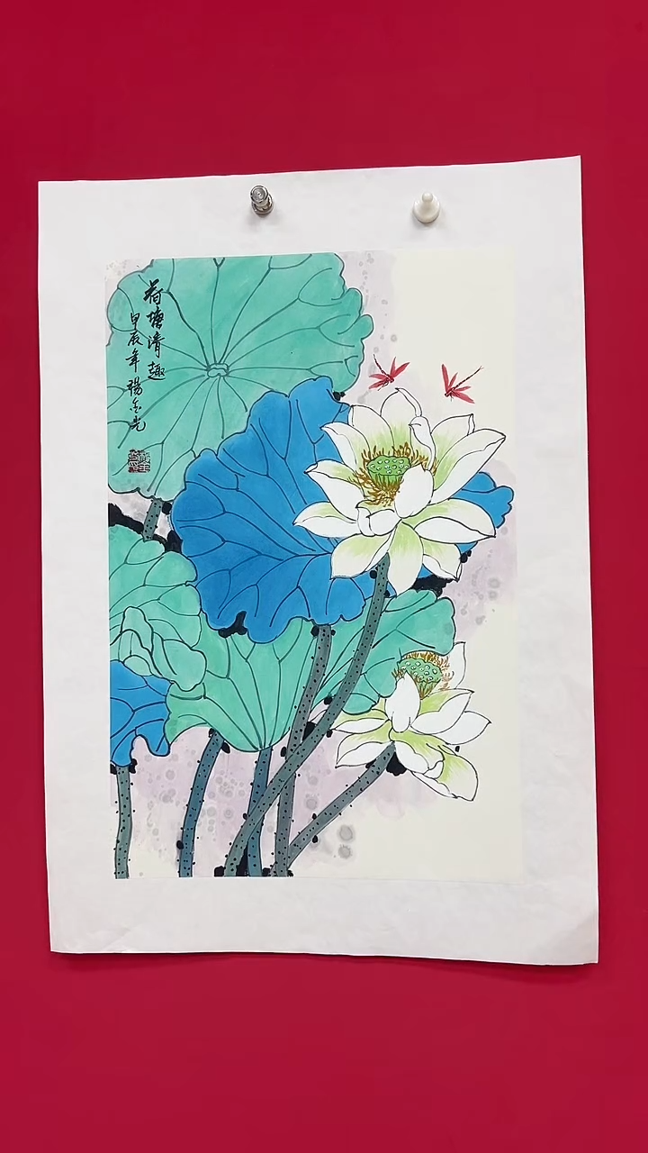 国画杨金光/花鸟/国画/宣纸