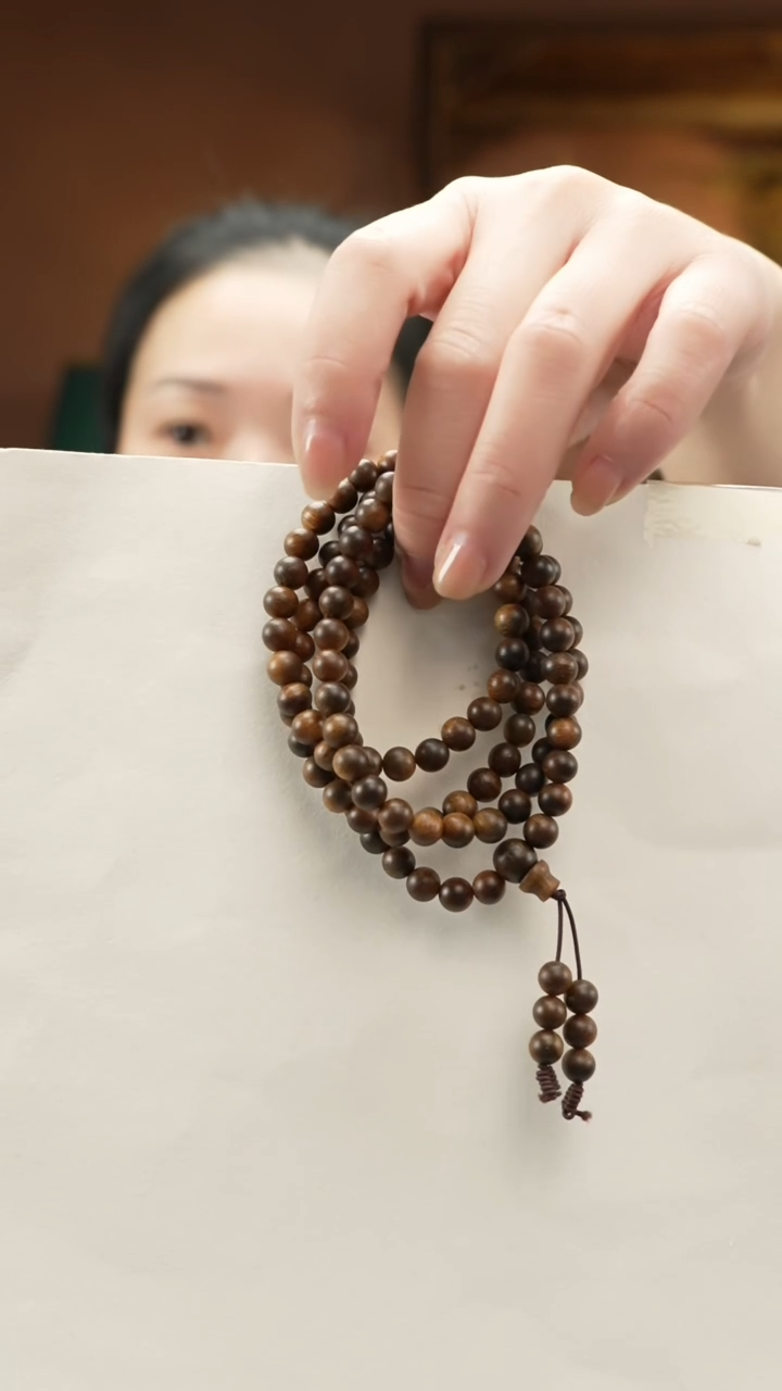 【闪购商品】沉香手串海南莺歌树心油0.6多圈圆珠