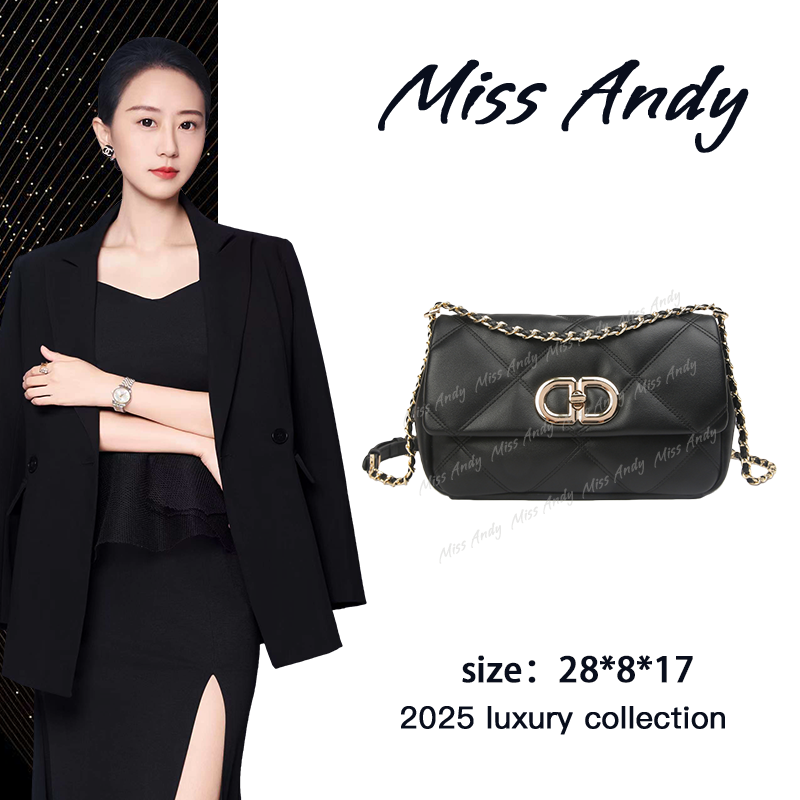【Andy甄选】BF-66295-黑色 奢品女包