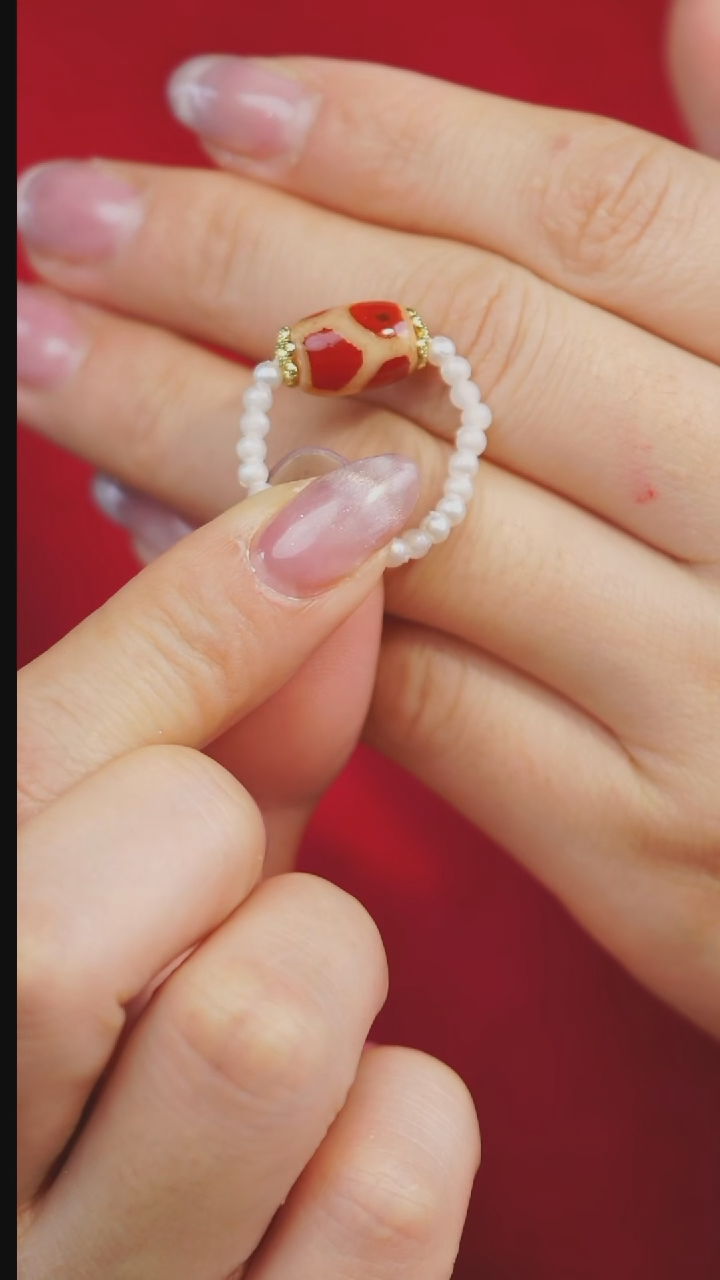 【闪购商品】玛瑙/玉髓戒指未镶嵌多样性发一