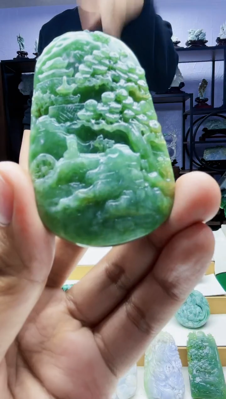 【闪购商品】定制翡翠未镶嵌毛货03070017