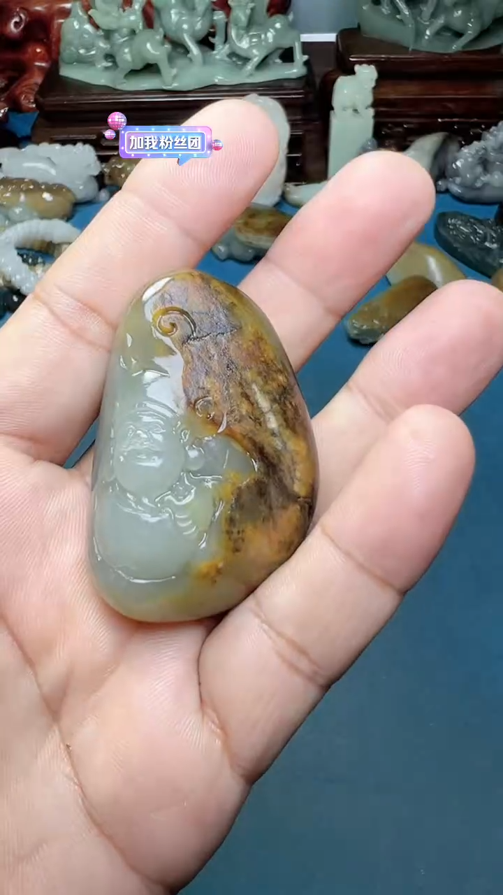 未镶嵌和田玉挂件-