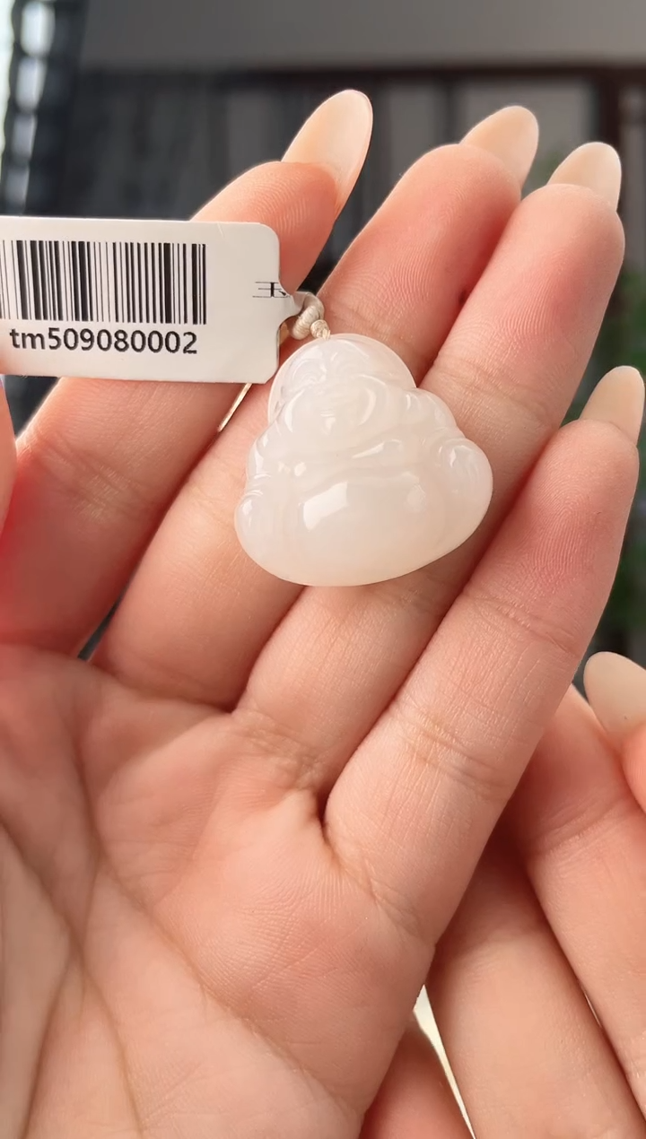 颈饰未镶嵌和田玉25白玉佛公 多样性发其一 xp