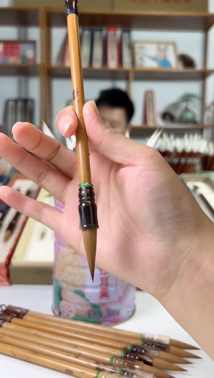 黑香妃牛角斗狼毫3.0
