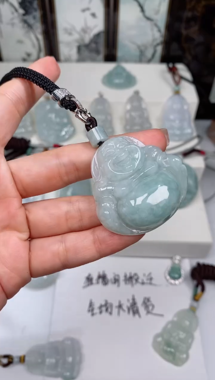 【闪购商品】翡翠颈饰未镶嵌吊坠