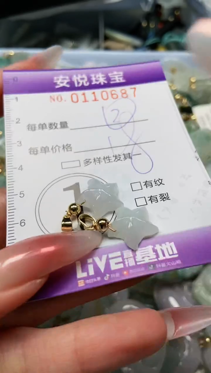 【闪购商品】翡翠颈饰未镶嵌闪购0110687