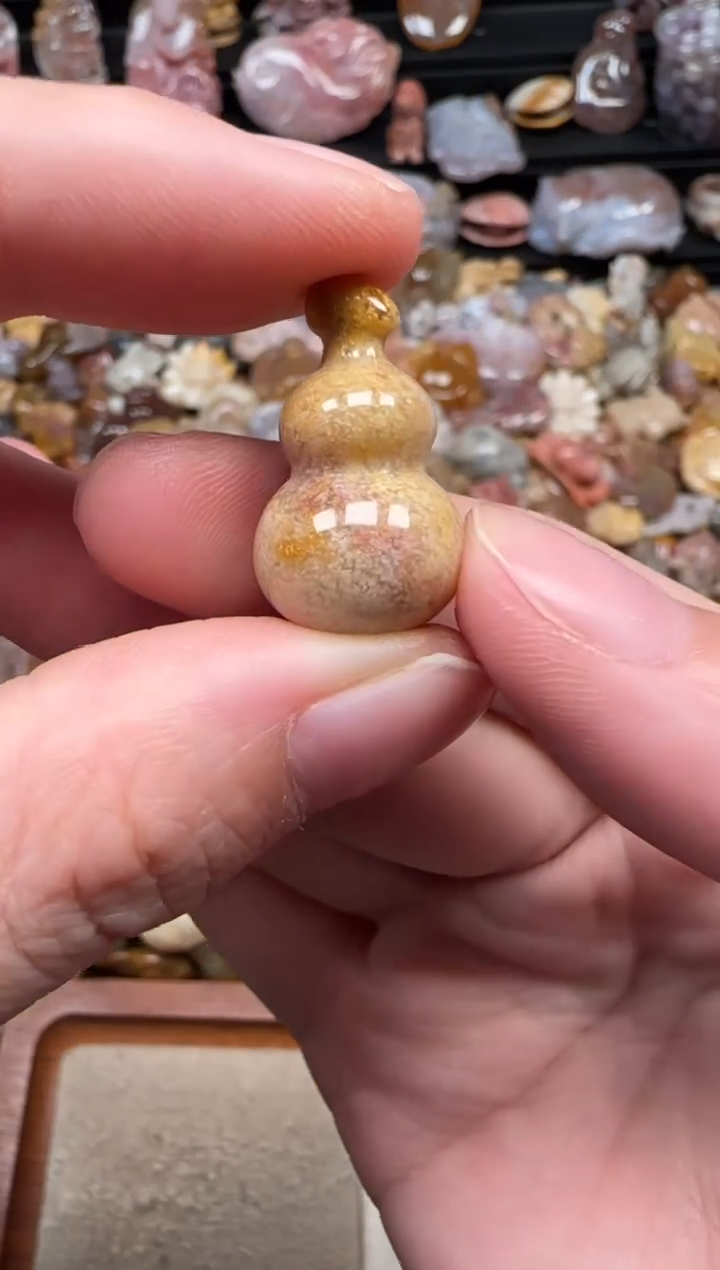 颈饰未镶嵌硅化珊瑚（珊瑚玉）562