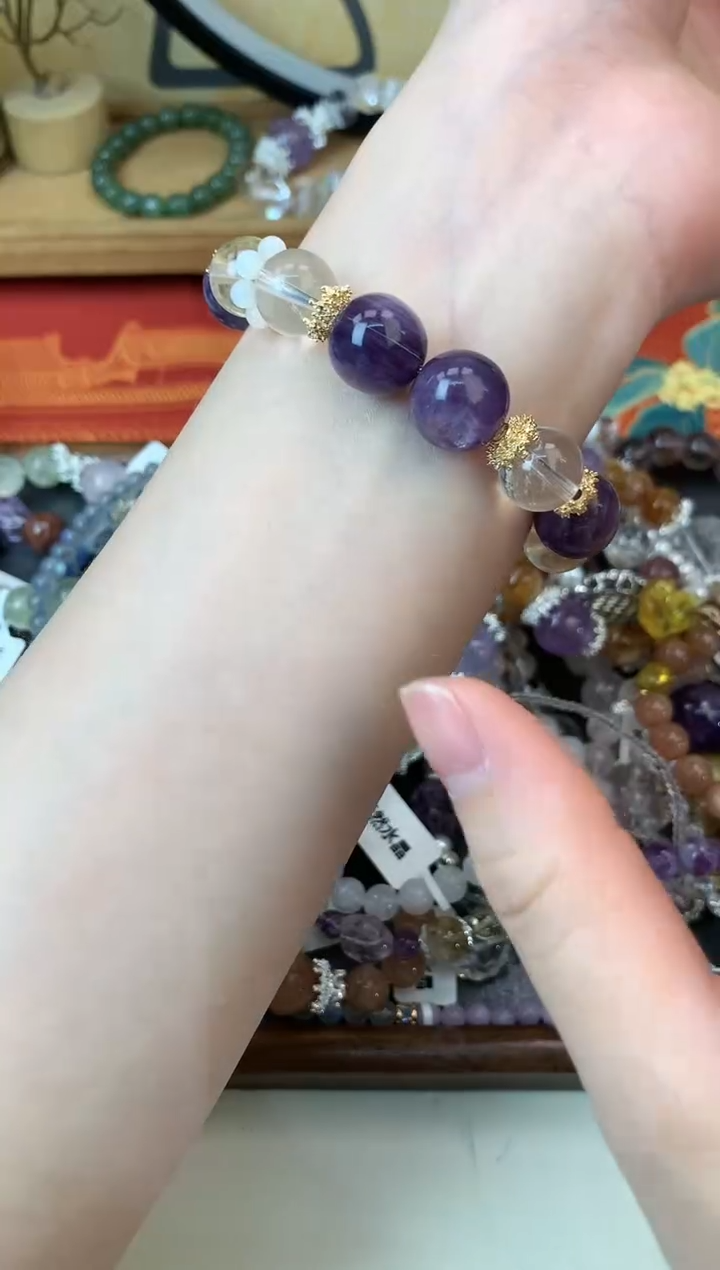 【闪购商品】紫晶手链未镶嵌273手串