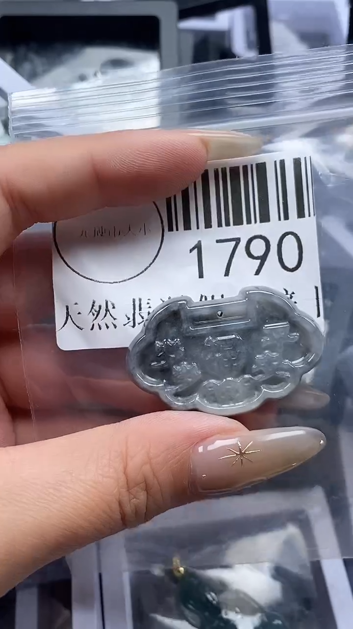 颈饰未镶嵌翡翠1790