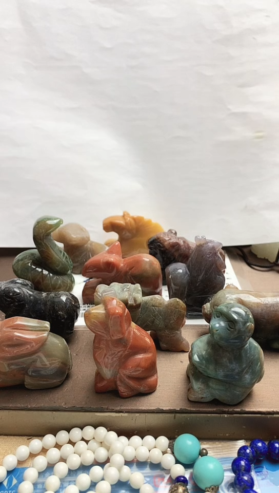 合金皮带玛瑙/玉髓美*玛瑙12生肖