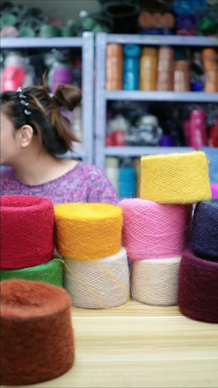 羊毛欢姐手编线A183