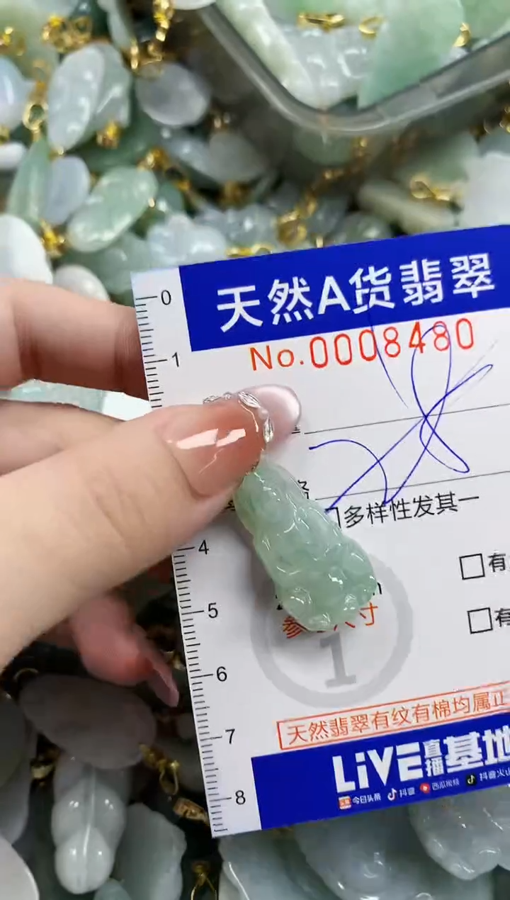 颈饰未镶嵌翡翠天然A货翡翠