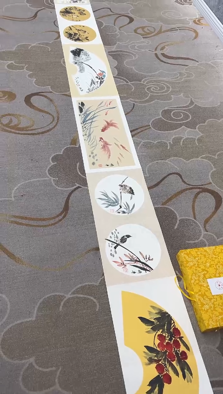 国画张传亭老师的作品