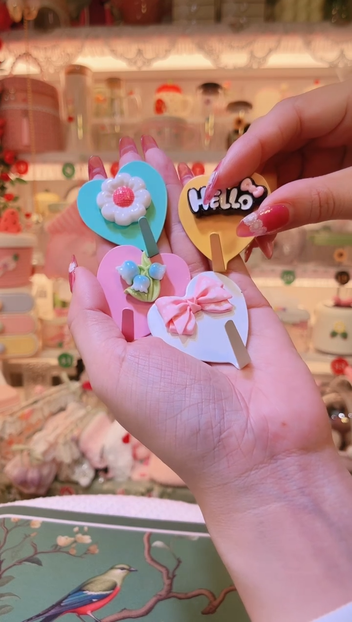 爱心挂钩4个——手工制作品质好！