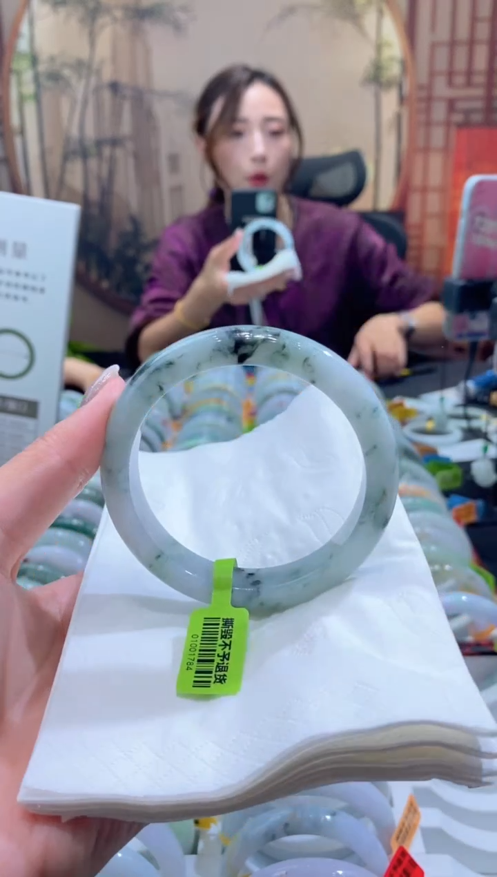 未镶嵌手镯翡翠000072542