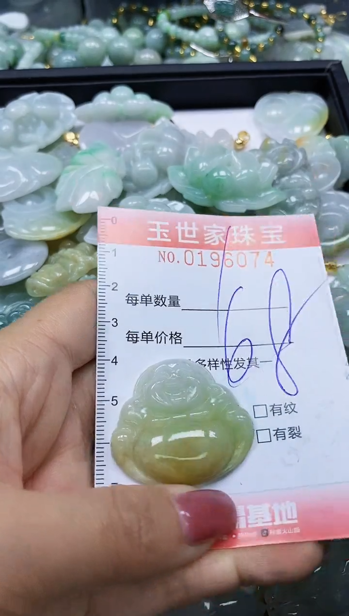 【闪购商品】翡翠颈饰未镶嵌闪购0196074