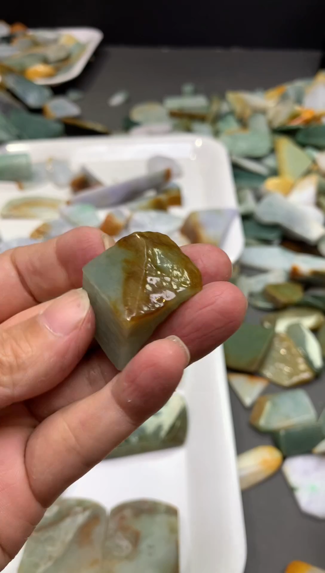 【闪购商品】翡翠颈饰未镶嵌天然翡翠A货