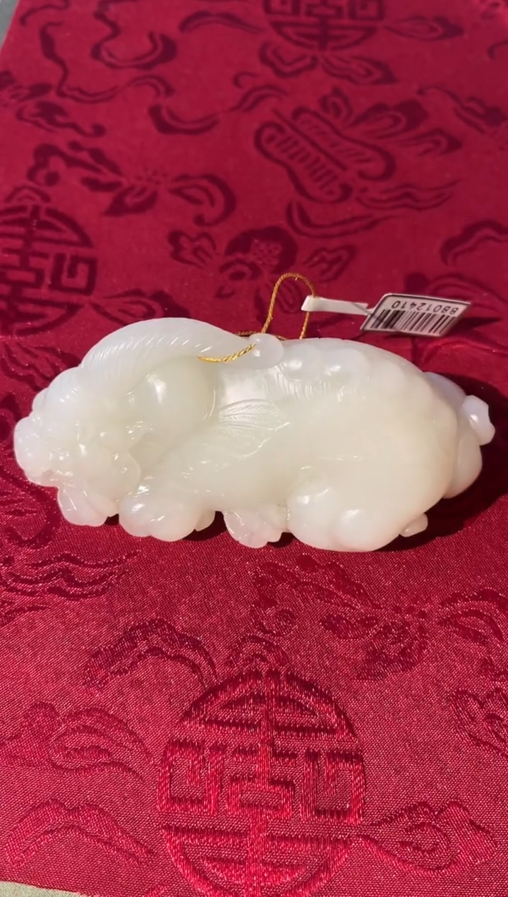 【闪购商品】和田玉把件未镶嵌17 貔貅手把件
