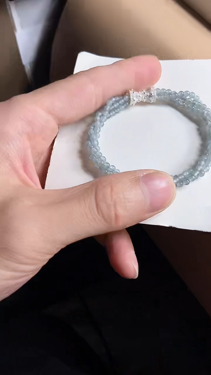 【闪购商品】翡翠手串未镶嵌天然A货翡翠手串WL299