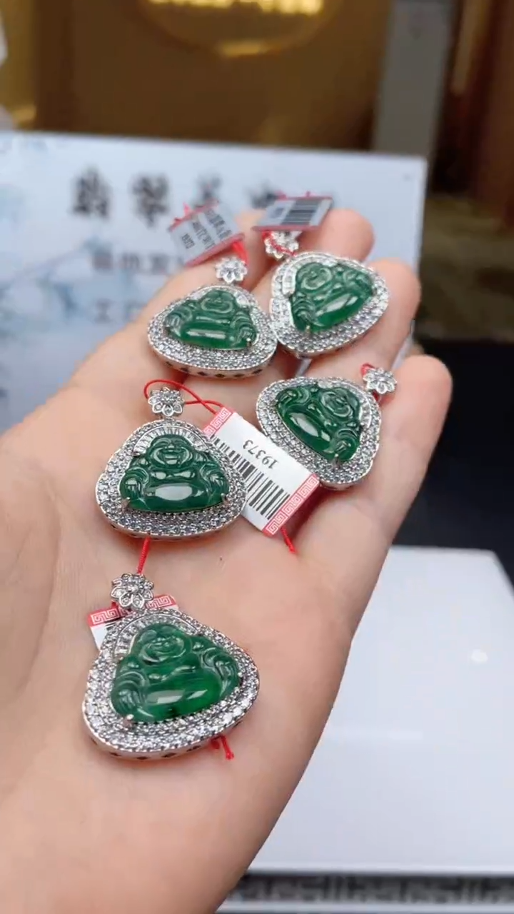 翡翠未镶嵌颈饰多样性发货（只发一件）x29