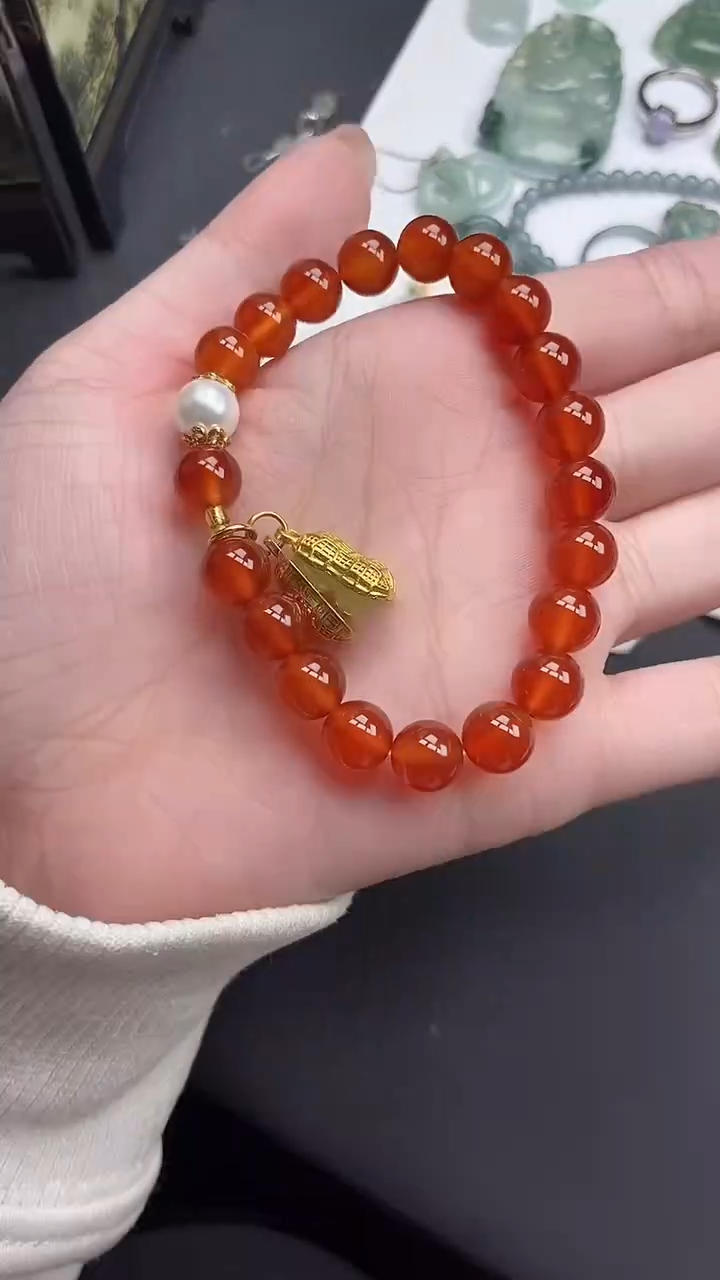 【闪购商品】玛瑙/玉髓手链未镶嵌玛瑙