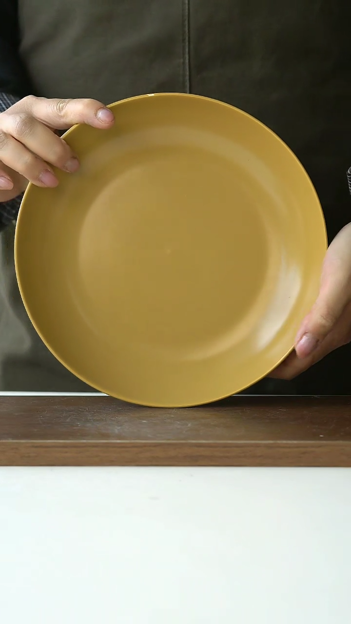 【闪购商品】陶瓷焦糖深盘20cm@4-2@