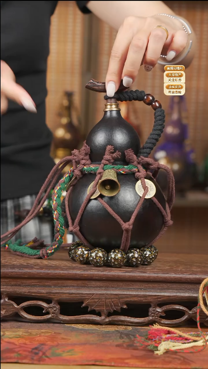 WF095网兜款葫芦不包手串