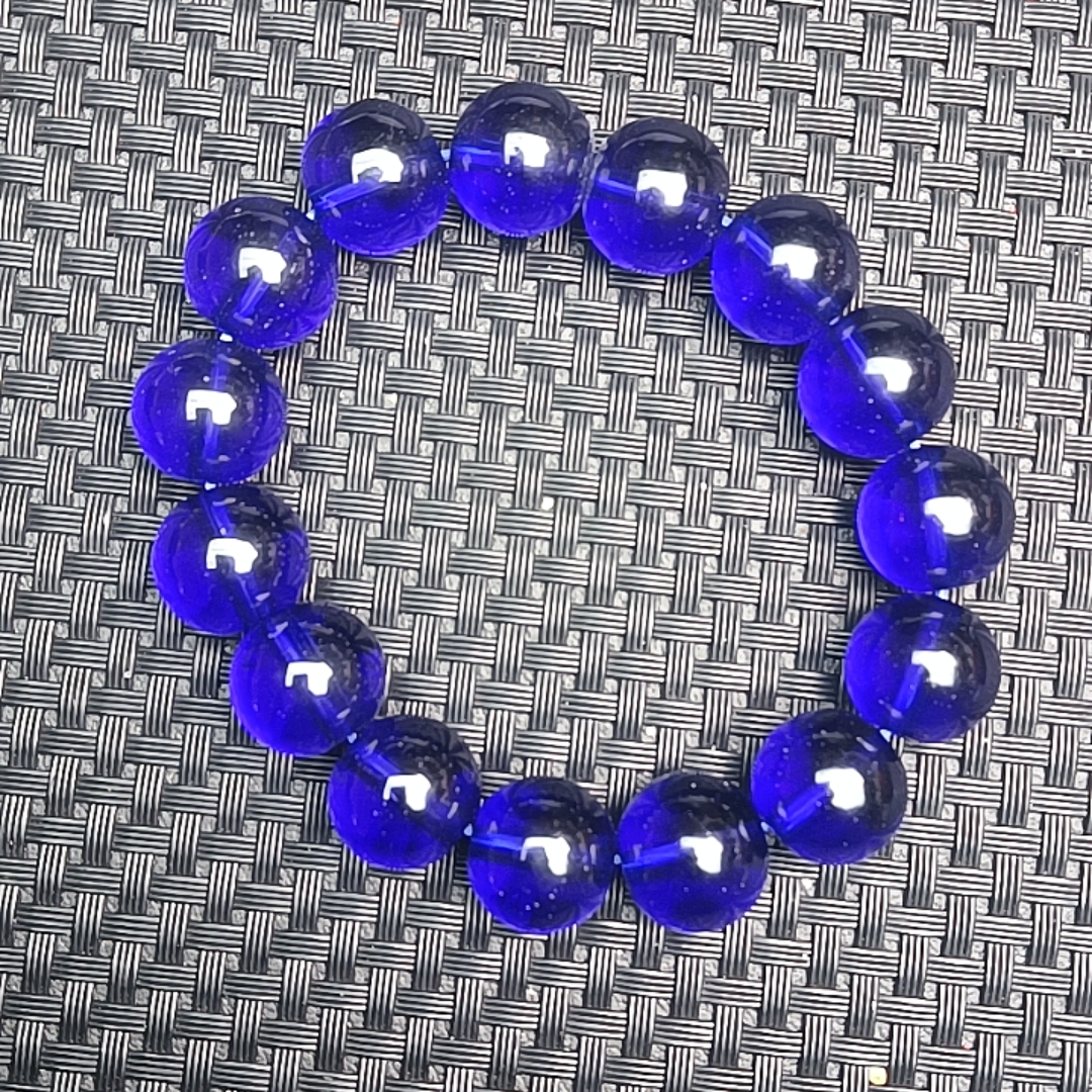 合成/培育A51精品蓝宝石手串