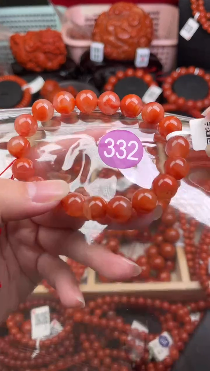 【闪购商品】南红玛瑙珠宝奇石未镶嵌332-10+