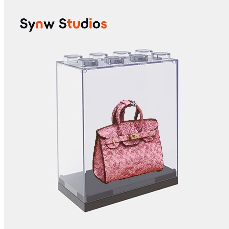 【拍1发2】高清透亮迷你包包专用展示盒（单买链接）