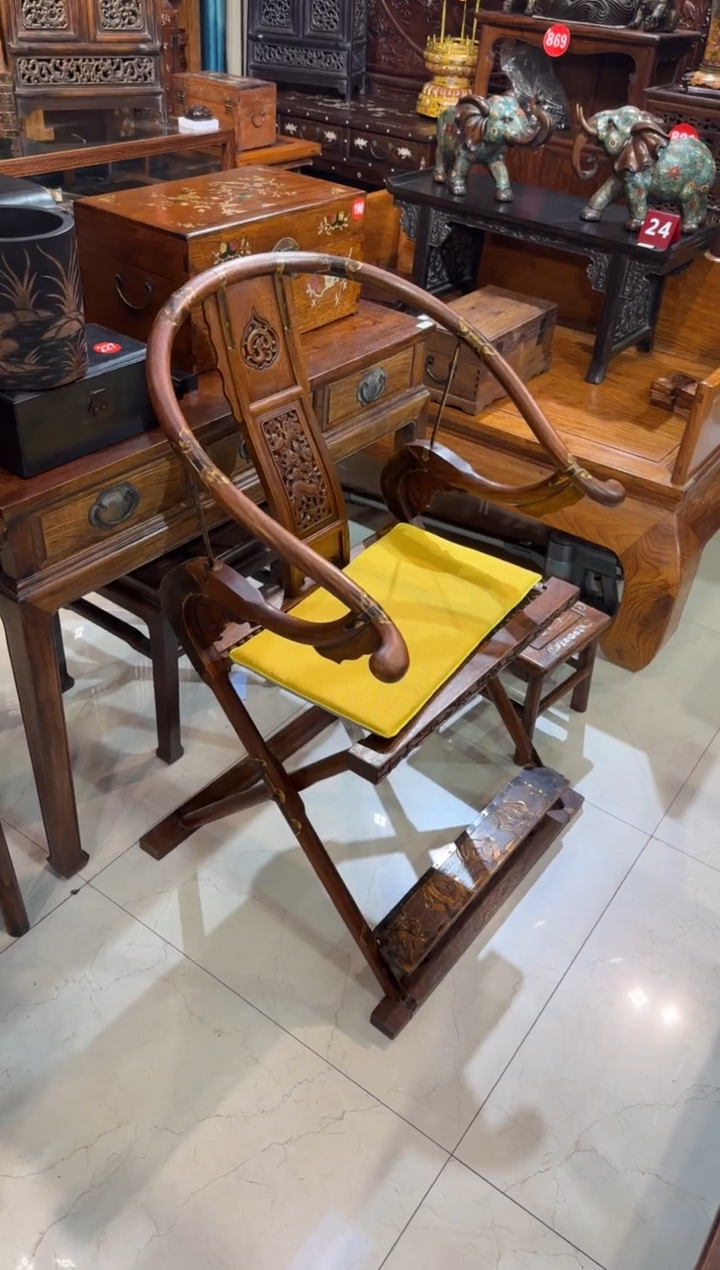 木木头款花梨交椅1680