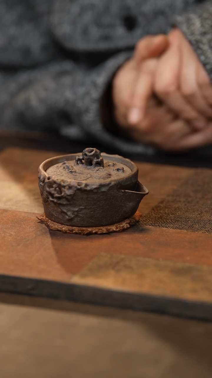 【闪购商品】【有茶器】紫砂太湖石宝瓶