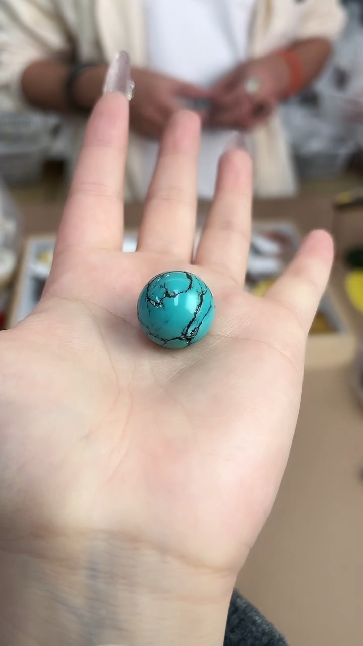 【闪购商品】绿松石单珠未镶嵌10.3克