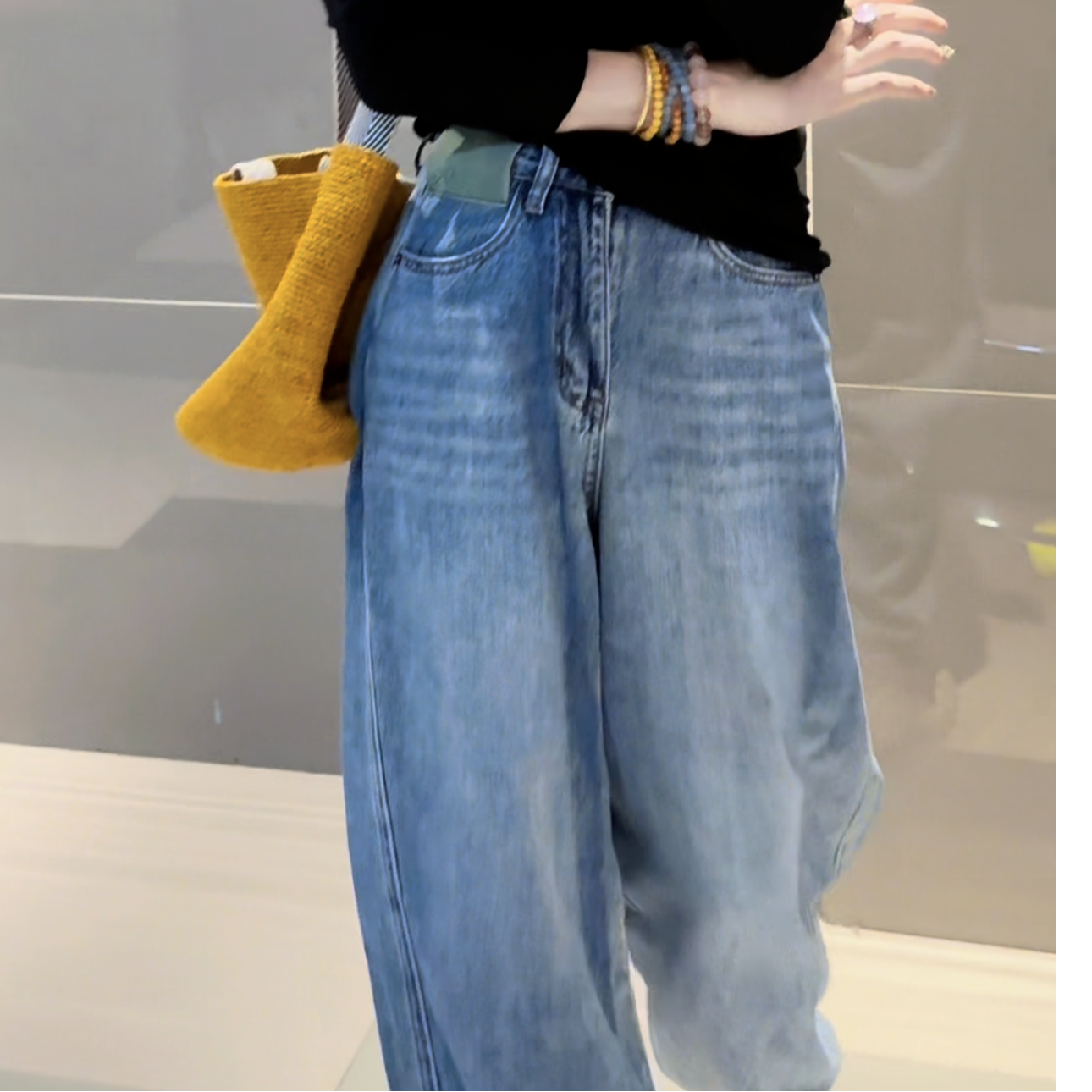 李豆儿 福利7755牛仔裤