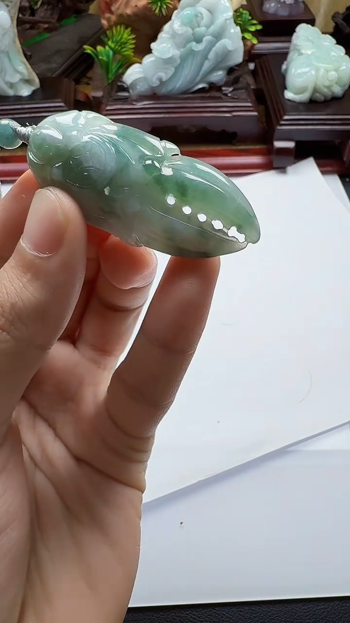 吊坠(不含链)未镶嵌翡翠1