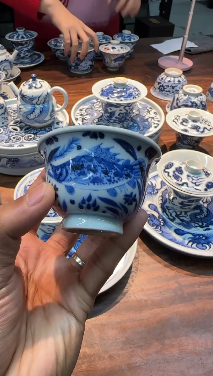 【闪购商品】溪蘭仰元 鱼藻纹 小压手