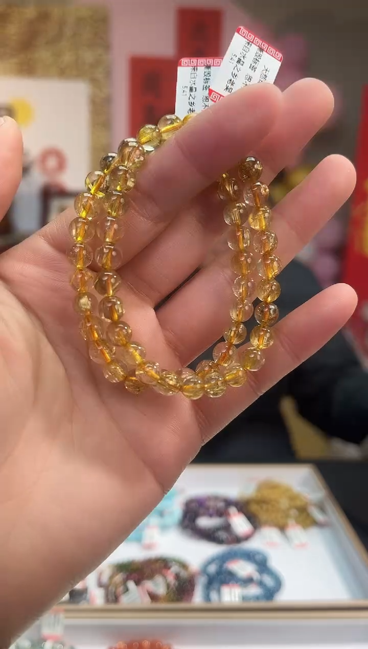 【闪购商品】水晶手链未镶嵌64多样性发其一6+