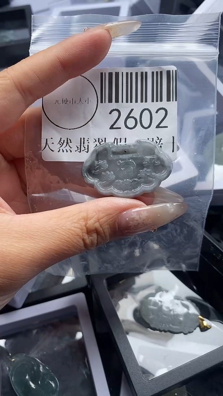 颈饰未镶嵌翡翠2602