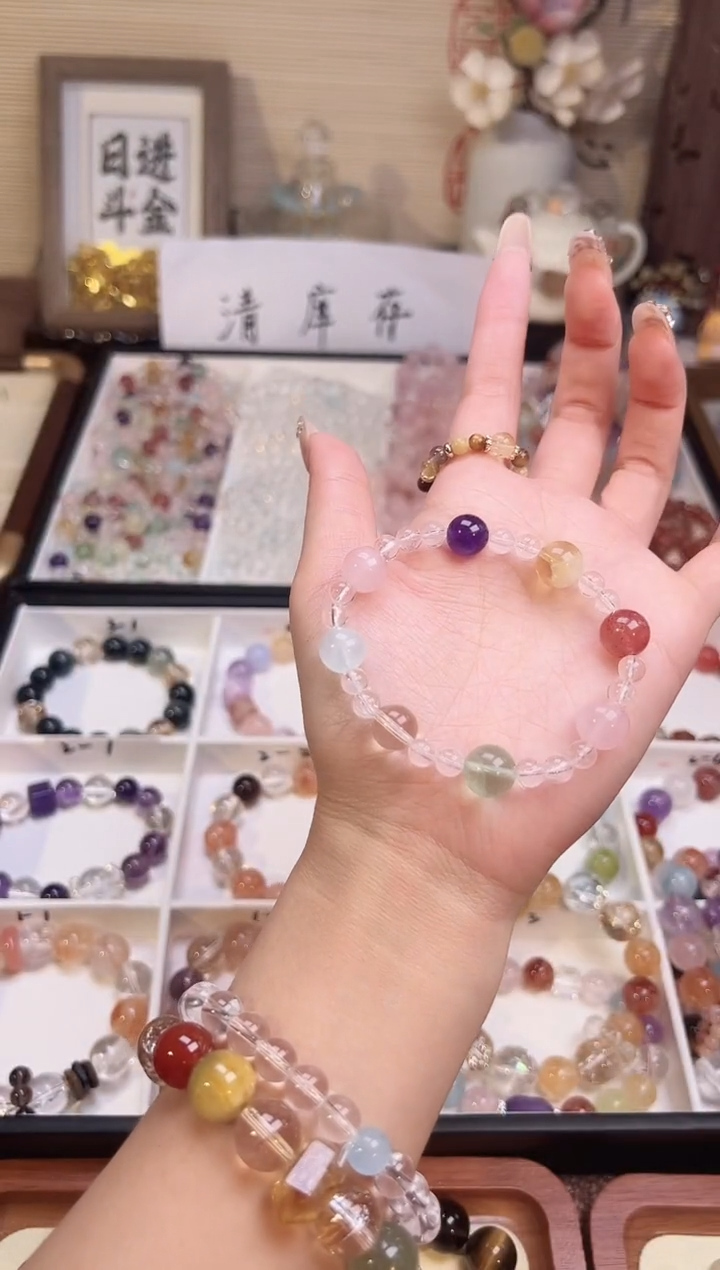 未镶嵌手串水晶小吉