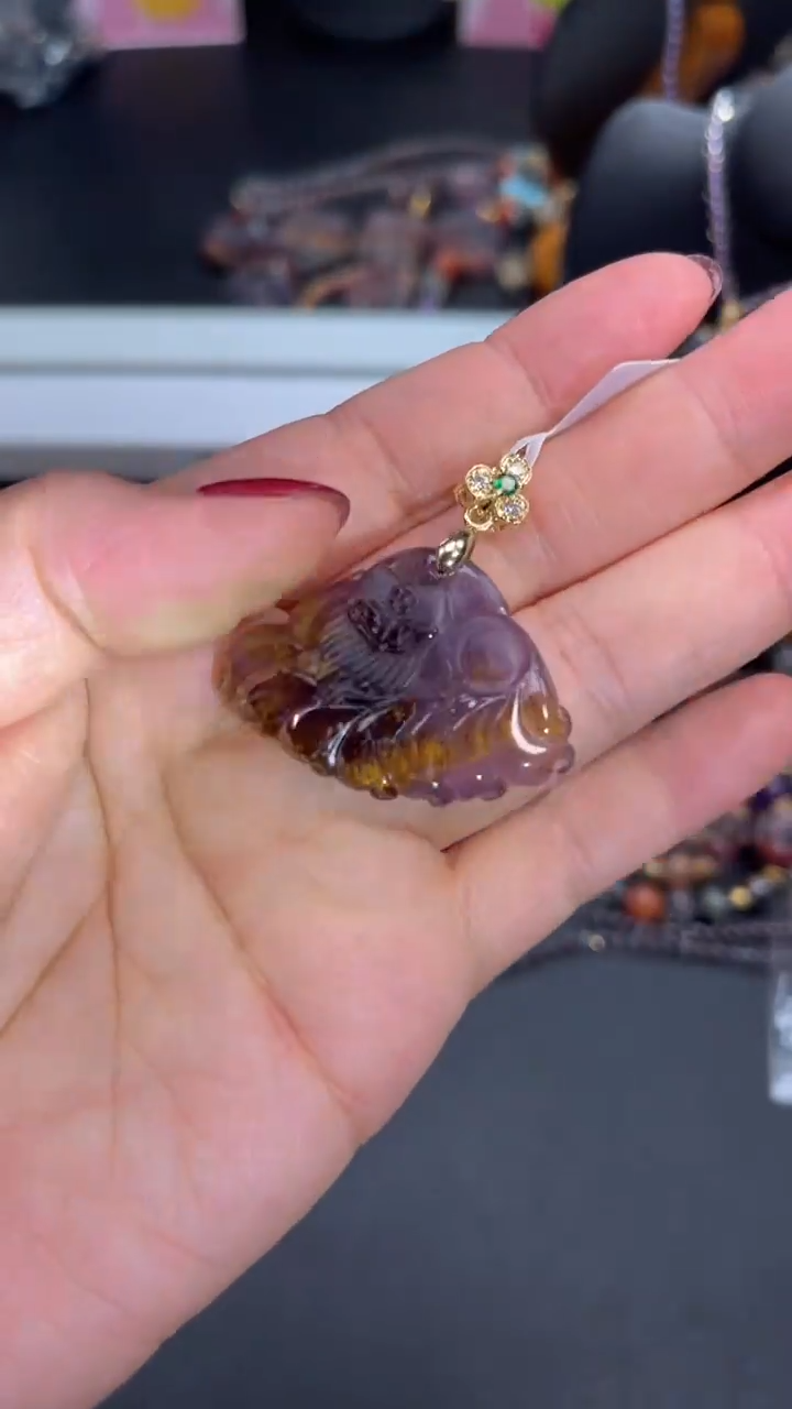 【闪购商品】水晶颈饰未镶嵌【百晶灵儿】天然水晶定制款