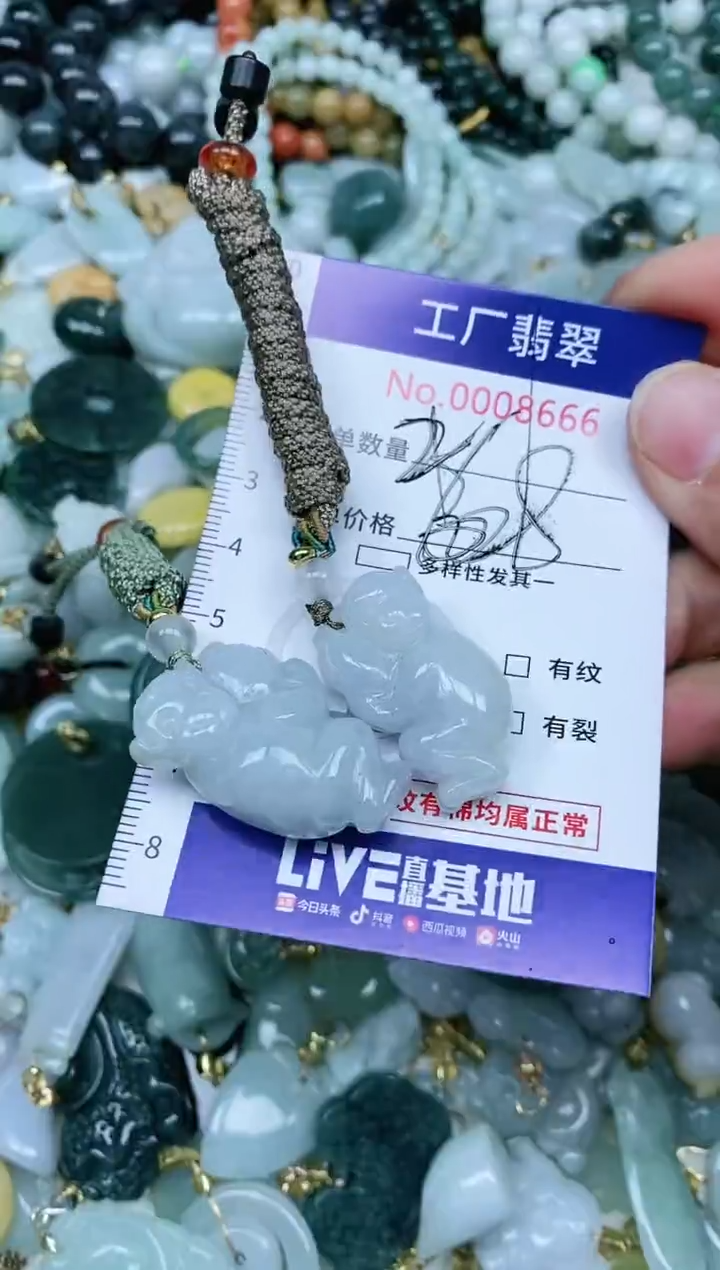 【闪购商品】翡翠吊坠(不含链)未镶嵌翡翠