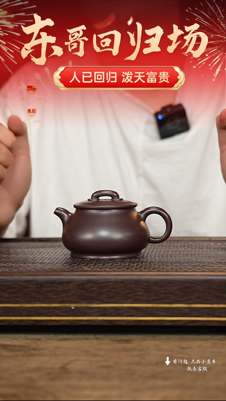 【闪购商品】紫砂茶壶冠砂甄选29