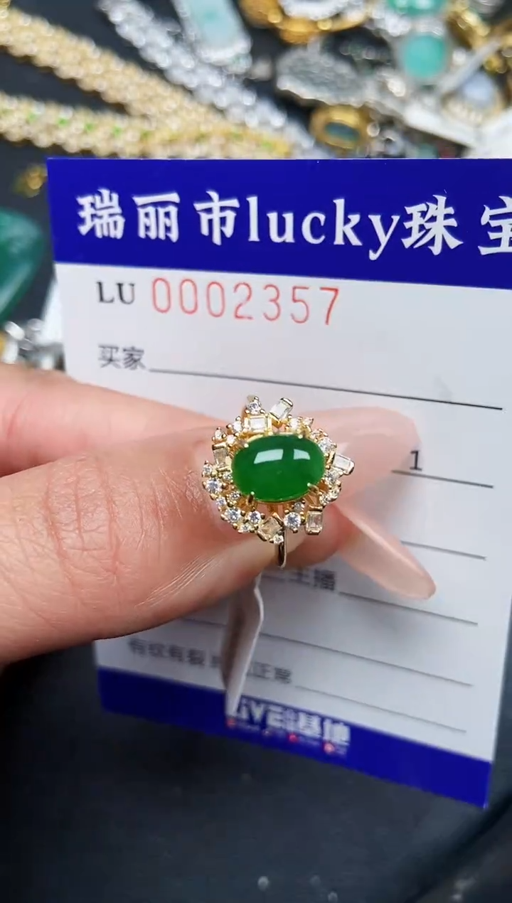【闪购商品】翡翠颈饰银S925镶嵌2357