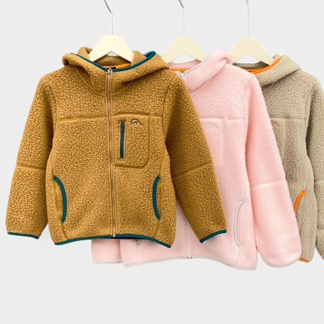 SN 儿童秋冬连帽抓绒外套NT04080135