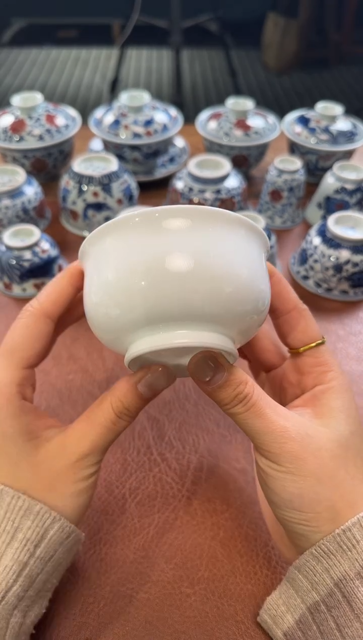 【闪购商品】杯景德镇白胎炉式杯