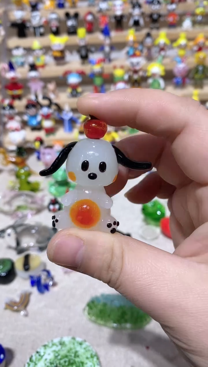 琉璃手工艺品帕恰狗