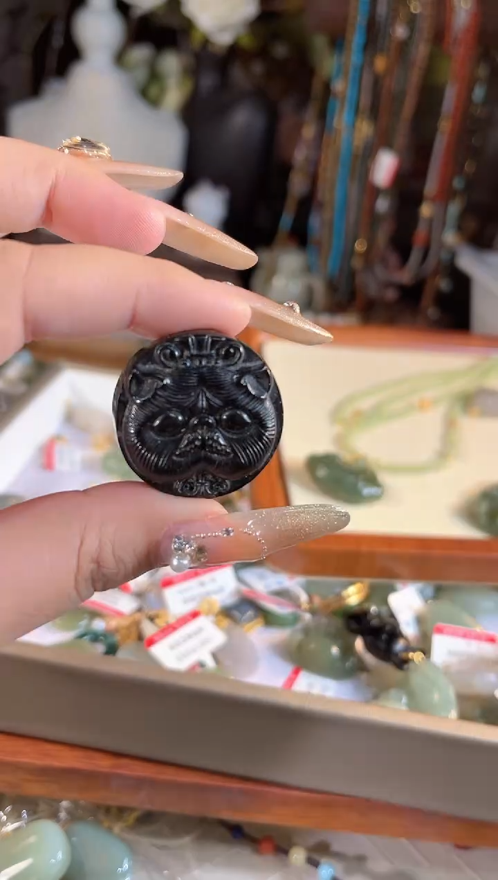 【闪购商品】和田玉吊坠(不含链)银S925镶嵌多样性发货其一